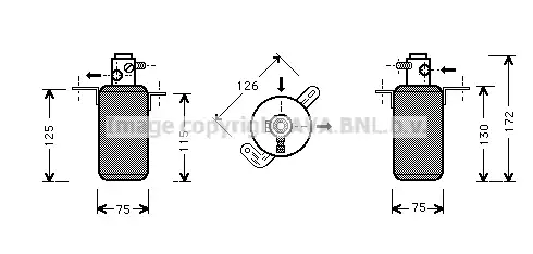 Осушитель кондиционера PRASCO MSD267
