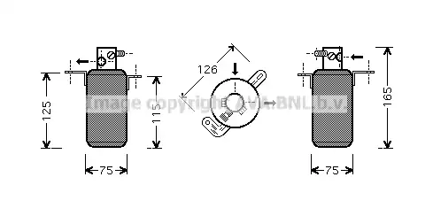 Осушитель кондиционера PRASCO MSD373