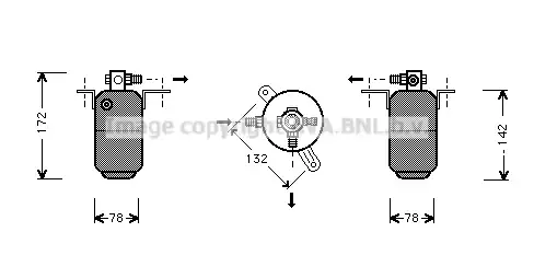Осушитель кондиционера PRASCO MSD005