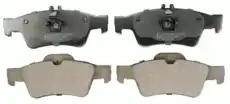 Тормозные колодки дисковые задняя ось DENCKERMANN B110883