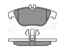 Тормозные колодки дисковые MEYLE 025 242 5317