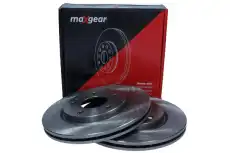 Тормозной диск MAXGEAR 19-1297 вентилируемый , передняя ось