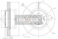 Тормозной диск MAXGEAR 19-1328 вентилируемый передняя ось