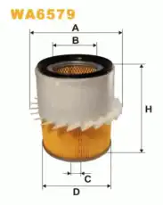 Воздушный фильтр WA6579 WIX