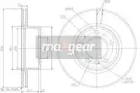 Тормозной диск MAXGEAR 19-1321 вентилируемый , передняя ось