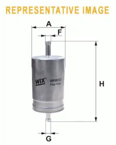 Топливный фильтр WIX WF8168