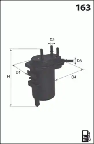 Топливный фильтр MECAFILTER G14