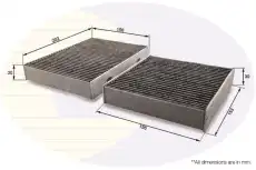 Салонный фильтр COMLINE EKF101A