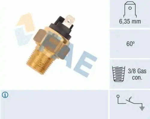 Датчик температуры автомобильный FAE 35960