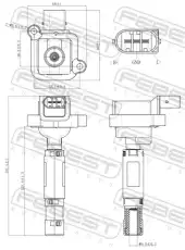 Катушка зажигания FEBEST 16640-004
