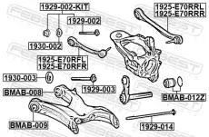 Рычаг подвески FEBEST 1925-E70RFL