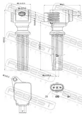 Катушка зажигания FEBEST 21640-005