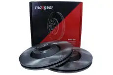 Тормозной диск MAXGEAR 19-1270 вентилируемый , передняя ось