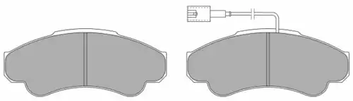 Тормозные колодки дисковые FREMAX FBP-1295