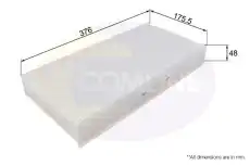 Салонный фильтр COMLINE EKF178