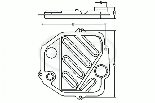 Фильтр АКПП SCT SG1078