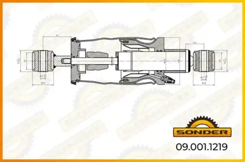 Амортизатор кабины SONDER 090011219