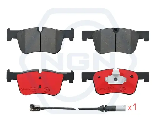 Тормозные колодки дисковые NGN 3502023