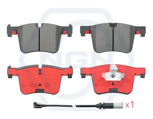 Тормозные колодки дисковые NGN 3502109
