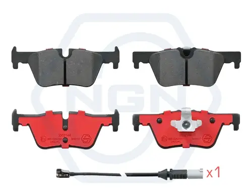 Тормозные колодки дисковые NGN 3502144