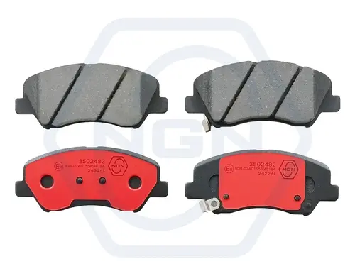 Колодки тормозные дисковые Ceramic Technology / перед / 3502482 NGN