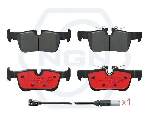 Тормозные колодки дисковые NGN 3502506