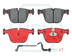 Колодки тормозные дисковые Ceramic Technology / зад / 3502621 NGN
