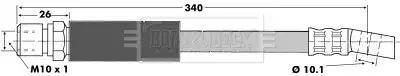 шланг тормозной перед. Daew BBH6339 BORG&BECK