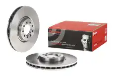 Тормозной диск BREMBO 09.9760.10 вентилируемый , передняя ось