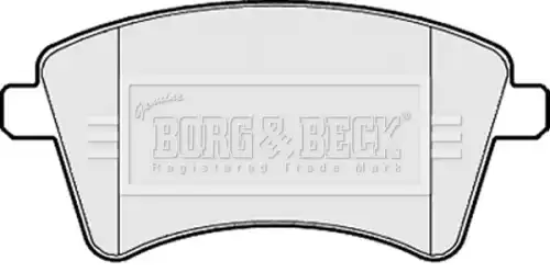 Тормозные колодки дисковые BORG&BECK BBP2152