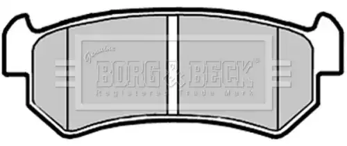 Тормозные колодки дисковые BORG&BECK BBP2146