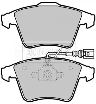 Тормозные колодки дисковые BORG&BECK BBP2144