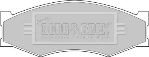 Тормозные колодки дисковые BORG&BECK BBP1551