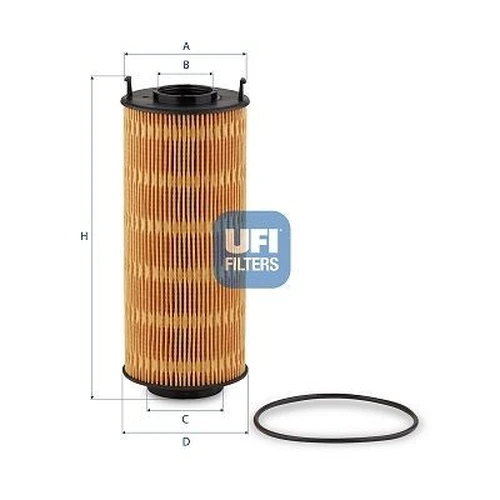 Фильтр масляный UFI 25.206.01
