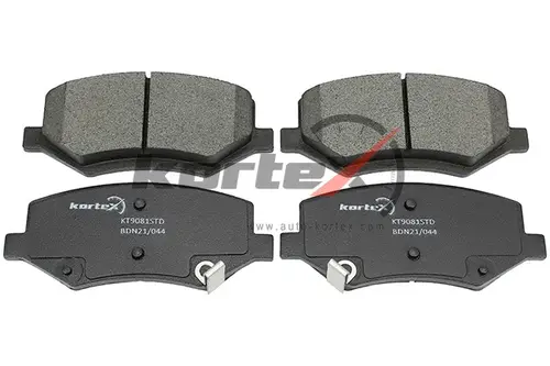 Тормозные колодки дисковые KORTEX KT9081STD