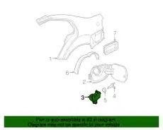 ПРИВОД ЛЮЧКА БЕНЗОБАКА 1J0 810 773 D VAG