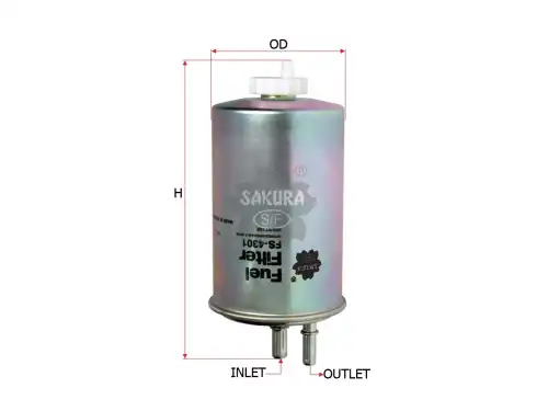 Топливный фильтр SAKURA SFS7155