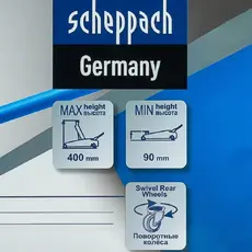 Домкрат гидравлический SCHEPPACH 58997 2.5 т, 400 мм, 90 мм