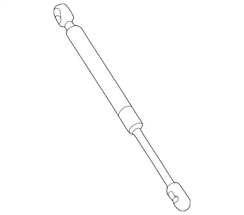 Амортизатор (упор) багажника VAG 8D5827552F