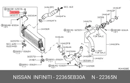 ДАТЧИК ДАВЛЕНИЯ МАСЛА 22365EB30A NISSAN
