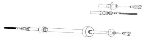 Трос сцепления CEF CT01130