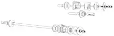 Трос сцепления CEF CT01148