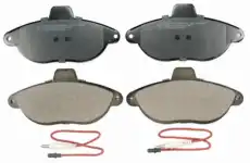 Тормозные колодки дисковые передняя ось DENCKERMANN B110888