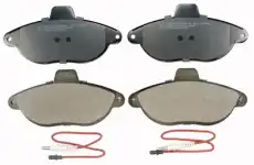Тормозные колодки дисковые передняя ось DENCKERMANN B110888