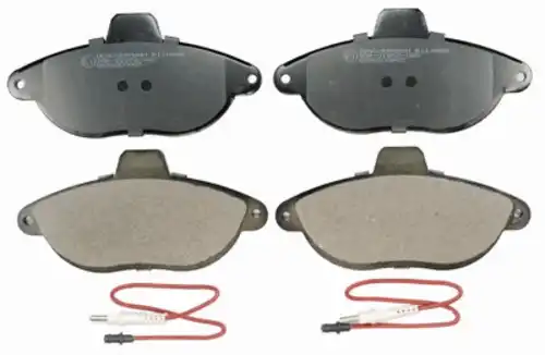 Тормозные колодки дисковые передняя ось DENCKERMANN B110888