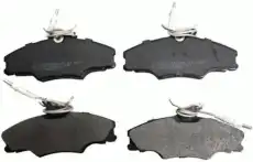 Тормозные колодки дисковые передняя ось DENCKERMANN B110604