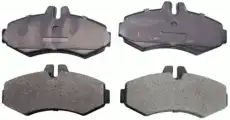 Тормозные колодки дисковые передняя ось DENCKERMANN B110474