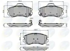 Тормозные колодки дисковые COMLINE CBP31774