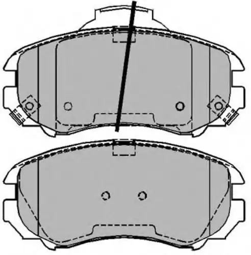 Тормозные колодки дисковые COMLINE CBP31774