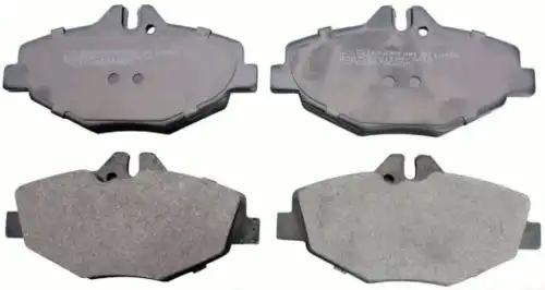 Тормозные колодки дисковые передняя ось DENCKERMANN B110452